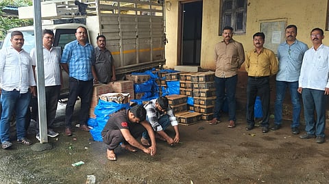 Smuggling of counterfeit liquor