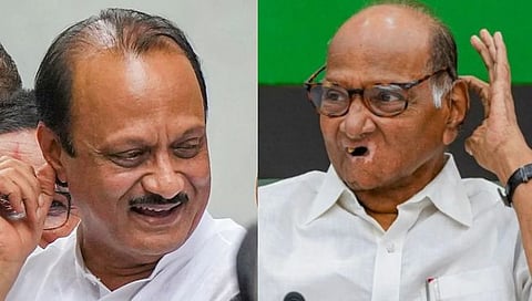 Ajit Pawar Sharad Pawar
