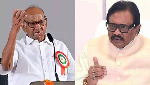 Heavy criticism of Sharad Pawar from Atrams