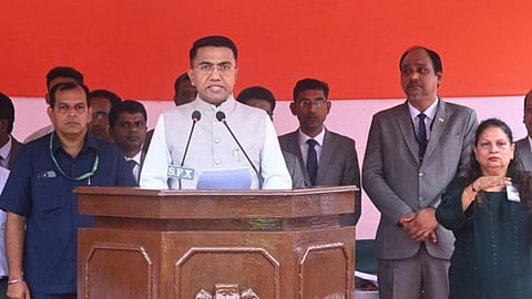 CM Pramod Sawant