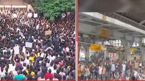 In Badlapur, 2 girls of the same school were molested