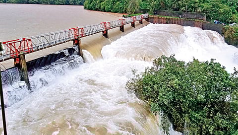Rise in water level of Panchganga river