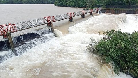 Four gates of Radhanagari Dam opened