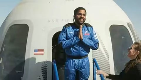 First Indian space tourist
