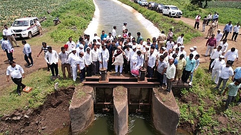 दरसवाडी धरण कालवा
