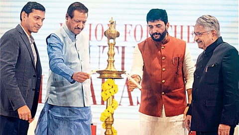 first anniversary of Pudhari News