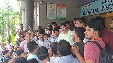 Confusion in Zilla Bank pre-recruitment exam due to technical issues