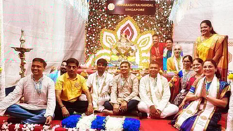 Dagdusheth Ganpati in Singapore