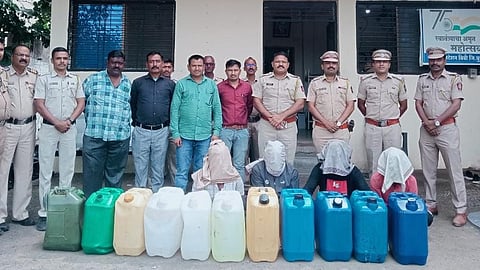 Diesel theft gang arrested on Samrudhi highway