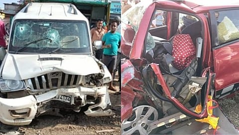 Road Accident At Amravati