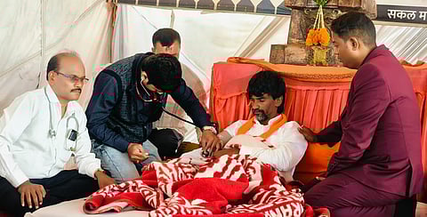 Manoj Jarange health update