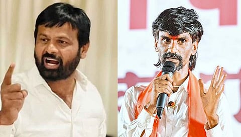 Maratha and OBC protesters face off