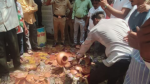 Ghagar Morcha In Chandrapur