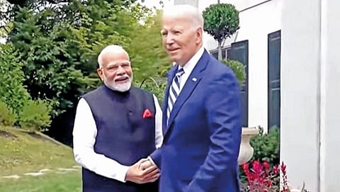 Modi-Biden Bilateral Discussion