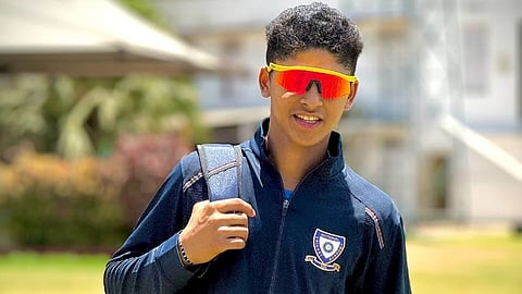 Sahil Parakh India U19 squad against Australia U19