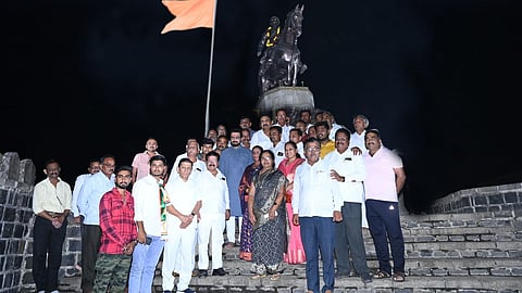 Shivswarajya Yatra entered on pach kandil