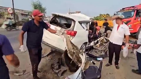 accident at Sabarkantha in Gujarat