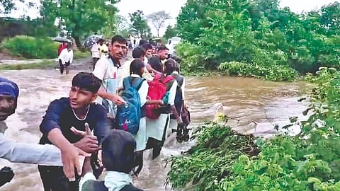 HeavY rain in Solapur
