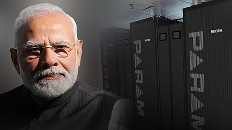 PM Modi Param Rudra supercomputers