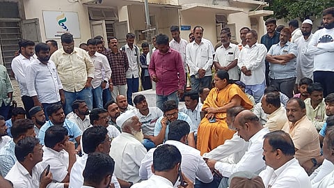 Former MP Sanjay Kaka Patil accused of beating