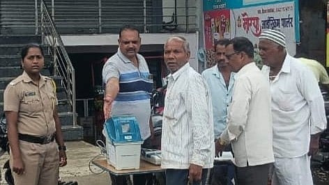 Kurundwad mock voting