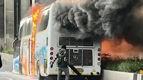Thailand School Bus Fire