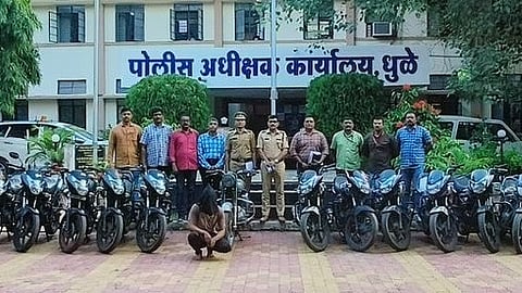 bike thief arrested in Dhule