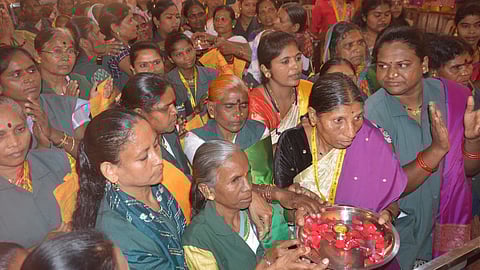 women employees honored