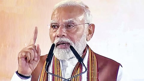 PM Modi attacks Congress