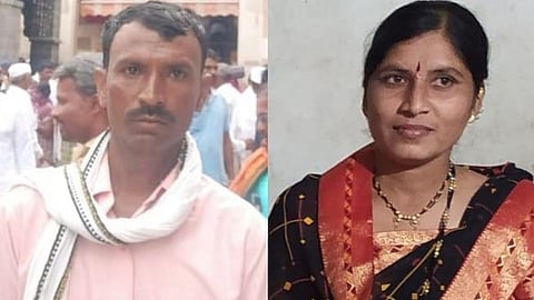 Husband and wife died on the spot while coming from the darshan of goddess Devi