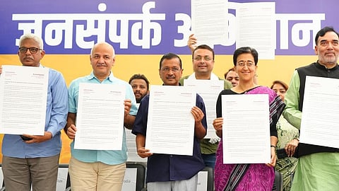 Aap campaign, Delhi politics