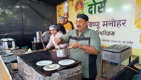 Chef Vishnu Manohar makes dosas