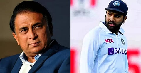 sunil gavaskar rohit sharma