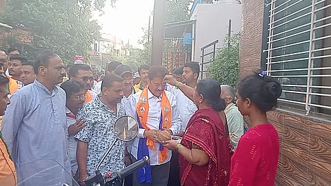 MLA Raju Mama Bhole campaign