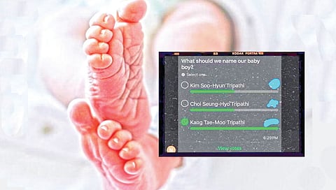 indian couple korean drama inspired baby name kang tae moo