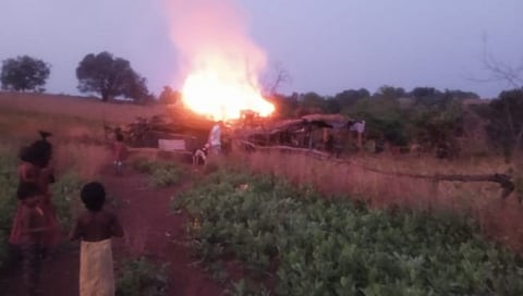 Mokhada Kashti tribal house fire
