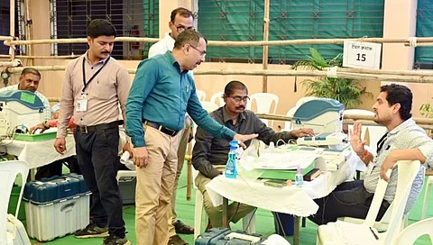 Assembly election voting machines ready