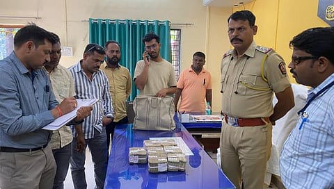Washim city cash seizure