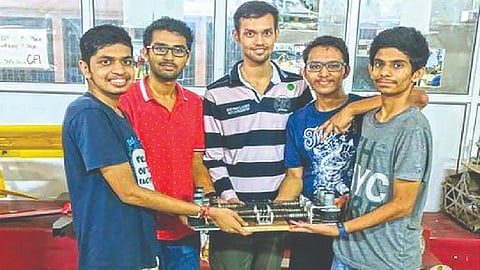 A robot that can prevent train accidents