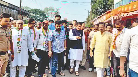 Deepak Kesarkar rally