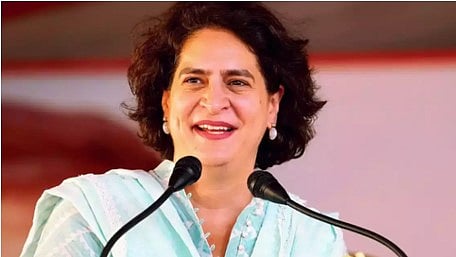 Priyanka Gandhi learning Malayalam