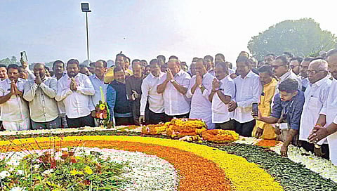 Ajit Pawar said that the discussion of President's rule in the state after Tuesday is pointless