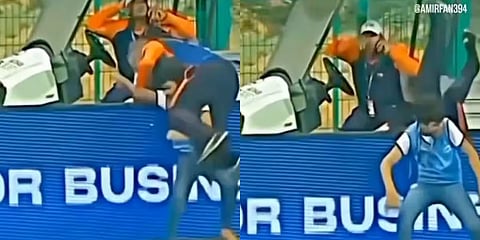 फाफ डू प्लेसिसची ‘ऐसी की तैशी’! बॉल बॉय कुस्तीच्या मूडमध्ये