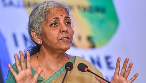 Finance Minister Nirmala Sitharaman