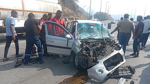 Series of accidents continue on Mumbai Pune Expressway