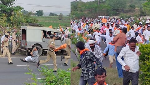 Panchamasali community protest