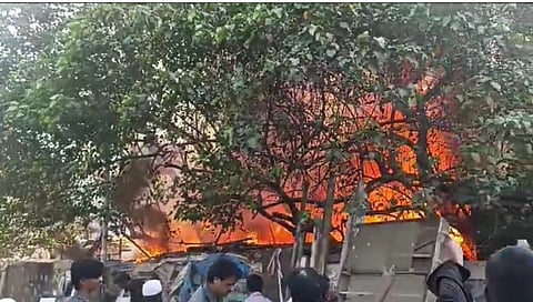 Bandra East ONGC colony fire