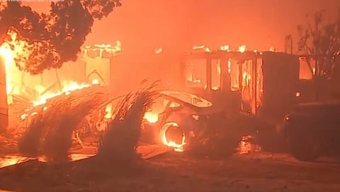 Los Angeles wildfire