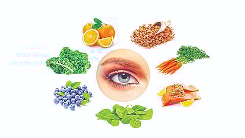 beneficial diet for eye health