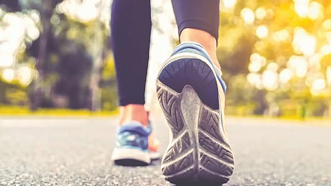 How to exercise walking?